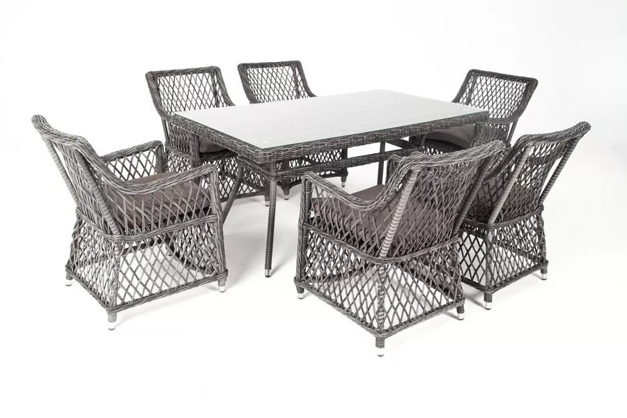 Обеденная группа Латте 160 L graphit 4sis