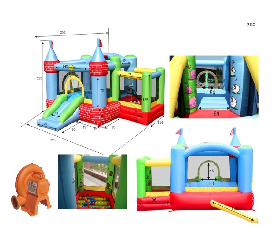 Батут Цитадель 9112 Happy Hop