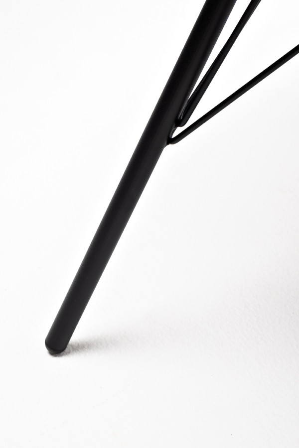 Интерьерный стол Конте из HPL круглый 70, серый гранит