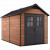 Пластиковый сарай Newton 7,5x11 фута Keter