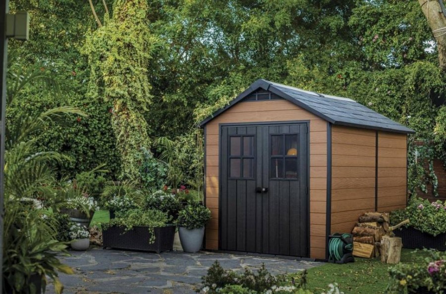 Пластиковый сарай Newton 7,5x11 фута Keter