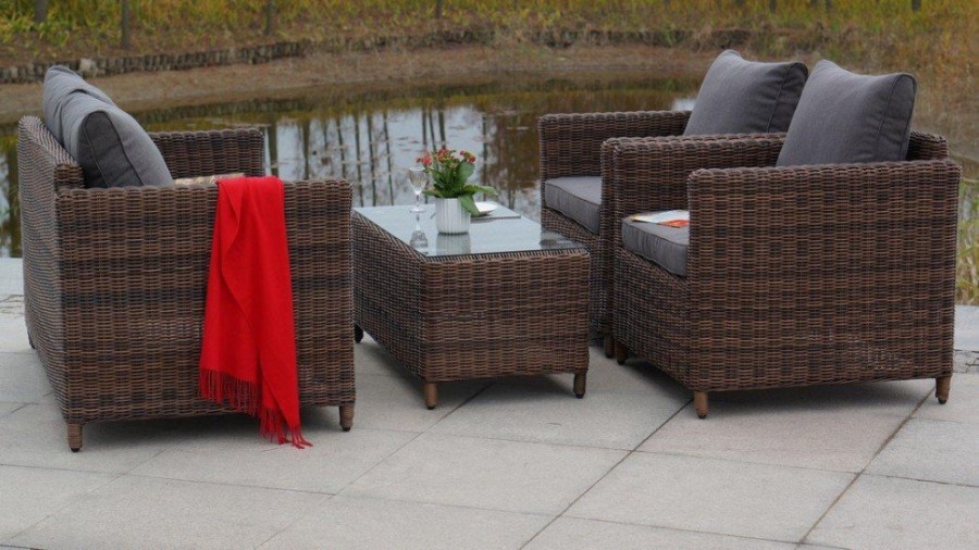 Столик журнальный Кон Панна коричневый 4sis