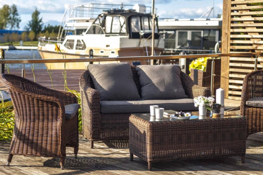 Столик журнальный Кон Панна коричневый 4sis