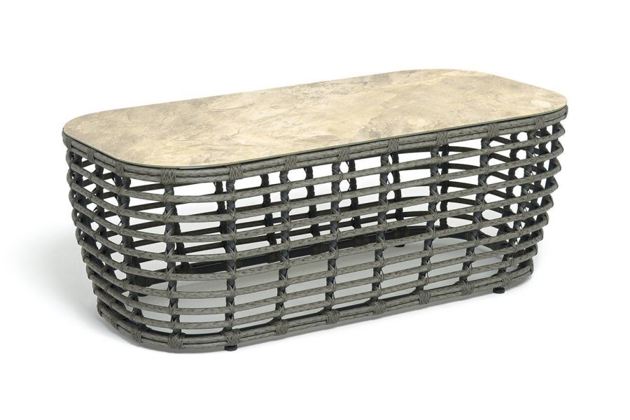 Лаунж-зона из искусственного ротанга Ницца, серый 4sis