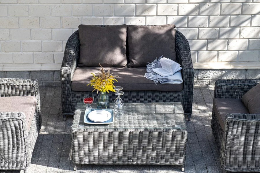 Столик журнальный Кон Панна серый 4sis