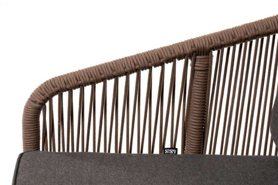 Лаунж-зона 4-местная Канны из дуба коричневые 4sis