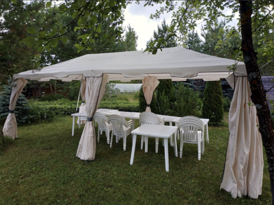 Садовый тент шатер 3×6 м 1048 GREEN GLADE