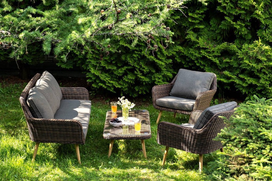 Лаунж зона Прованс, коричневый 4sis