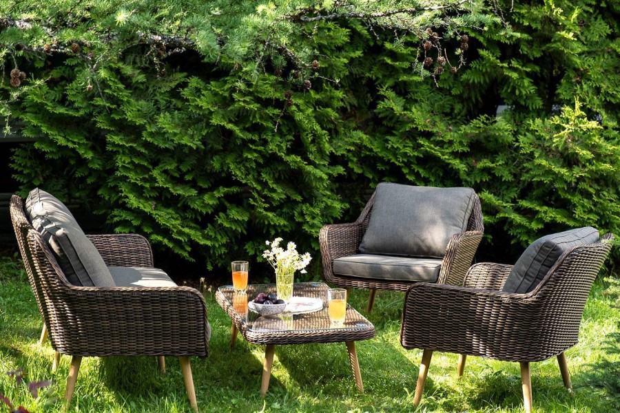 Лаунж зона Прованс, коричневый 4sis