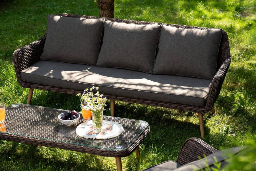 Лаунж зона Прованс, коричневый 4sis