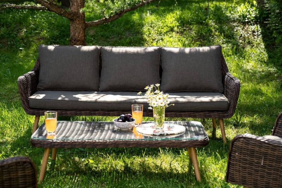 Лаунж зона Прованс, коричневый 4sis