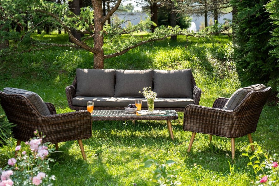 Лаунж зона Прованс, коричневый 4sis