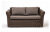 Диван двухместный Капучино ротанг гиацинт Brown 4sis