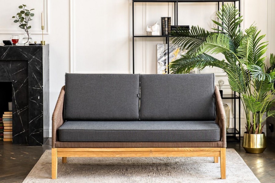 Лаунж-зона 4-местная Канны из дуба со столиком 4sis