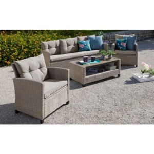 Комплект плетеной мебели AFM-807B Beige Афина