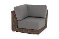 Угловой модуль с подушками Капри, цвет соломенный 4sis 