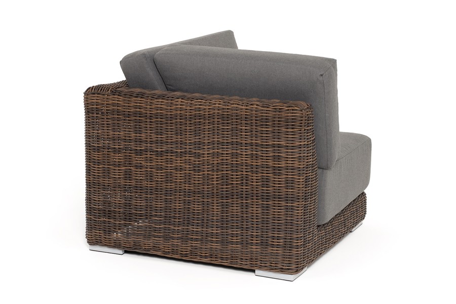 Угловой модуль с подушками Капри, соломенный 4sis 