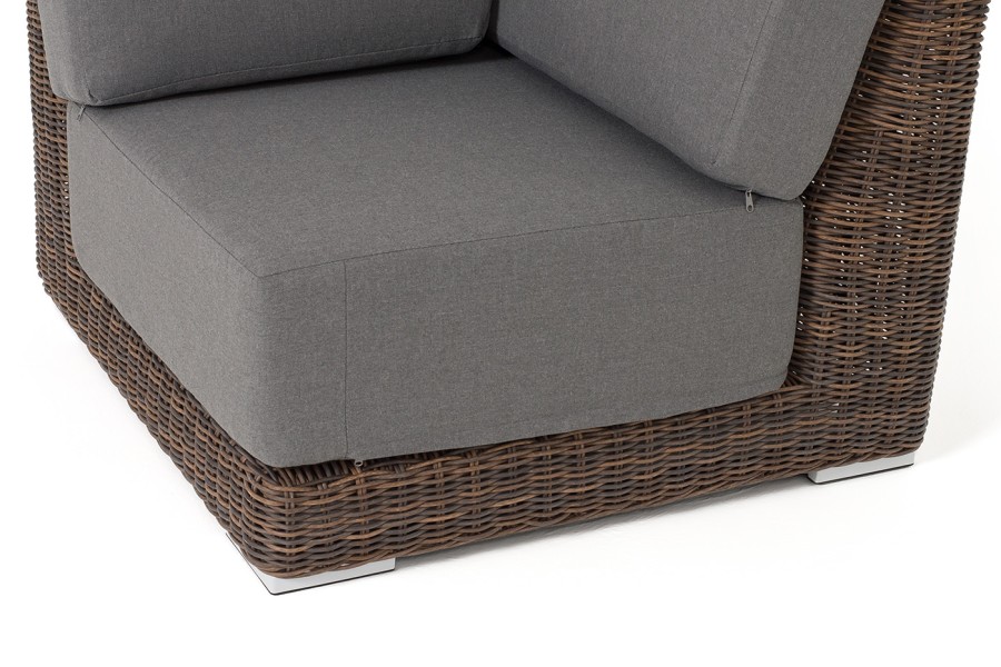 Угловой модуль с подушками Капри, соломенный 4sis 