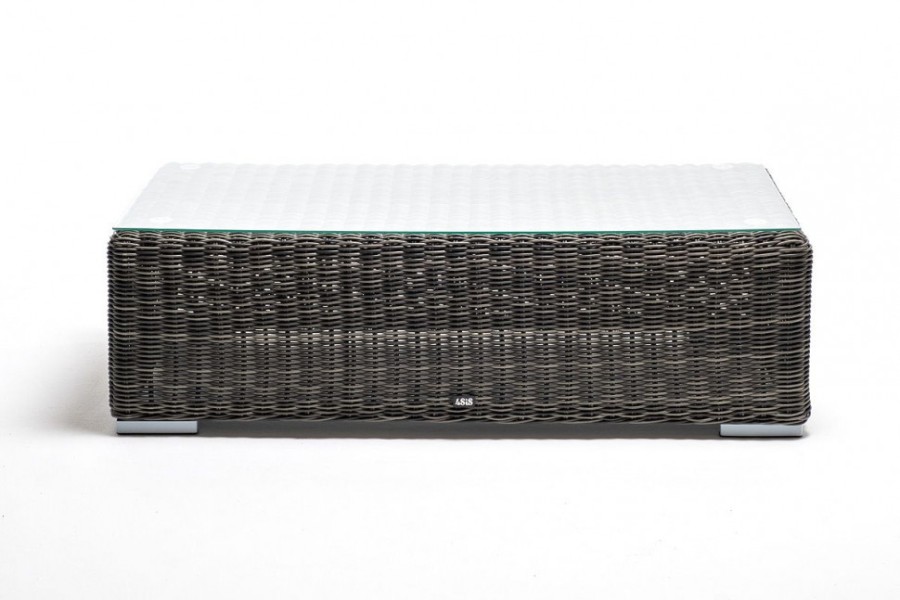 Журнальный столик из искусственного ротанга Боно grafit 4sis