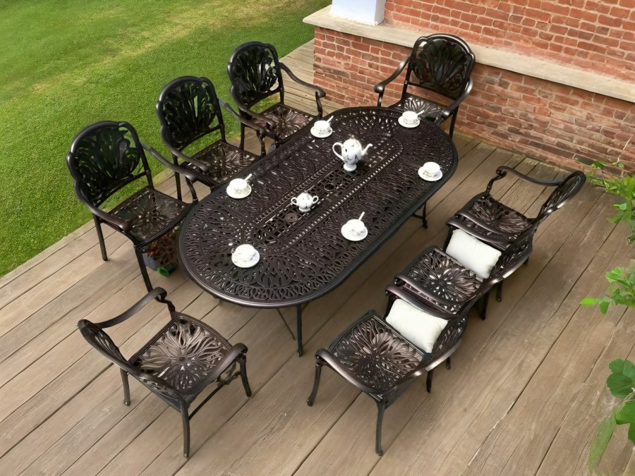 Мебель из литого алюминия FLORENCE 8 Кит Маркет