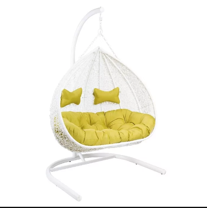 Подвесное кресло двухместное GEMINI черное Garden