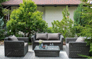 Лаунж-зона Капучино Сингл Graphite 4sis