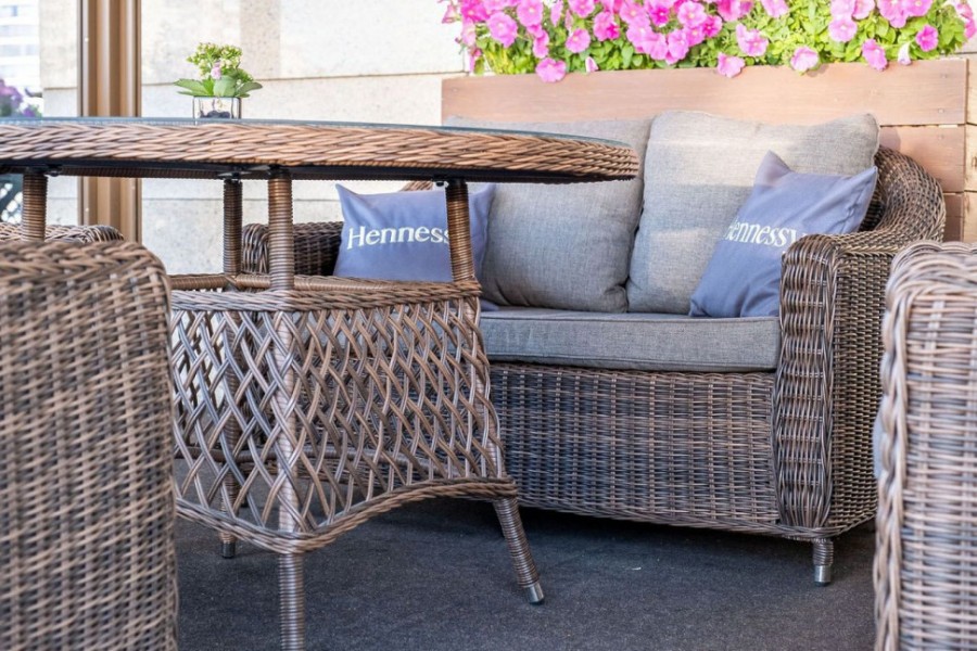 Стол из искусственного ротанга 118 Эспрессо Brown 4sis