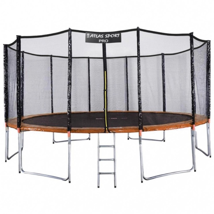 Батут Atlas Sport 490 см (16ft) PRO ORANGE