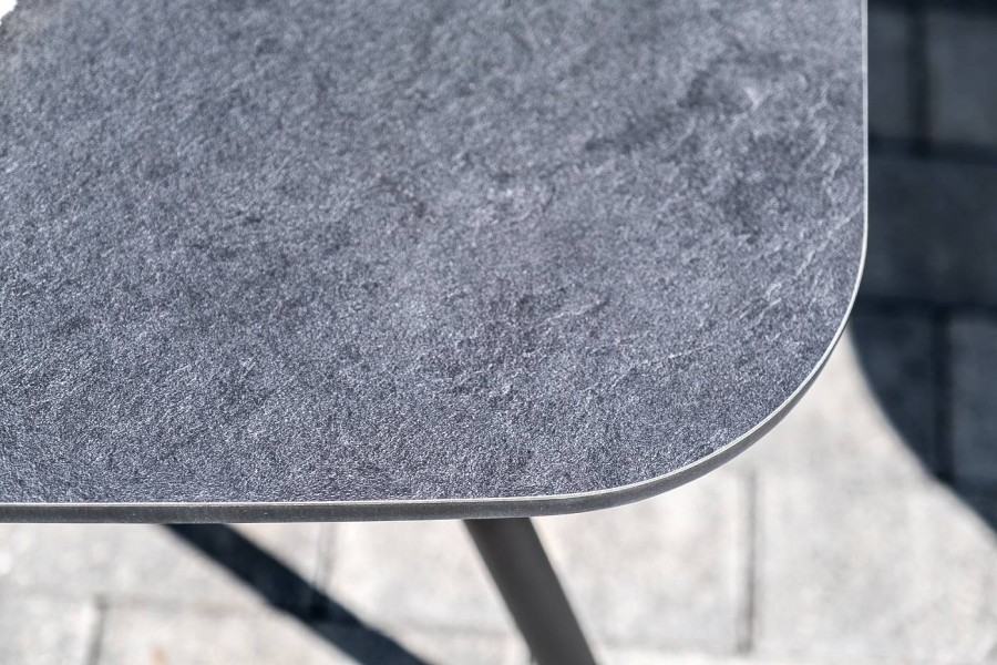 Лаунж-зона Верона 5-местная из роупа темно-серая 4sis