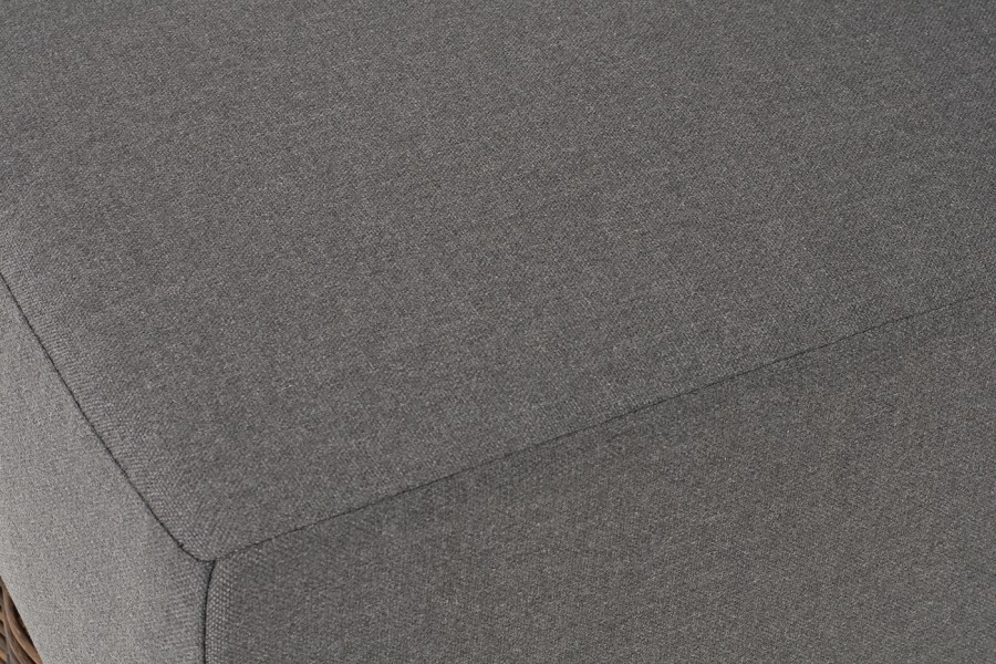 Диванный правый модуль Капри с подушками, цвет коричневый