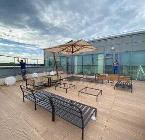 Зонт уличный Palladio Braccio без волана SCOLARO