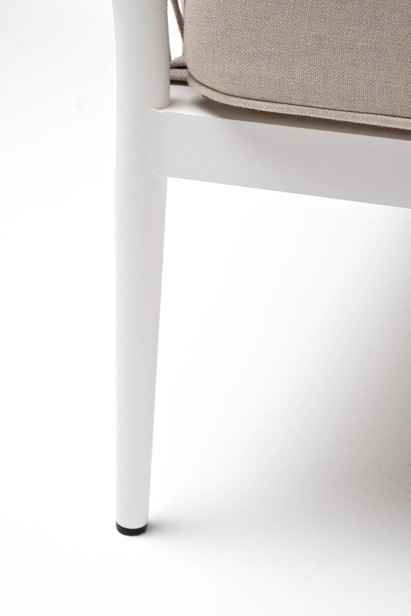 Плетеное кресло из роупа Касабланка бежевое 4sis