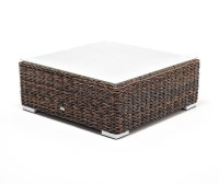 Столик из искусственного ротанга Лунго гиацинт, коричневый 4sis