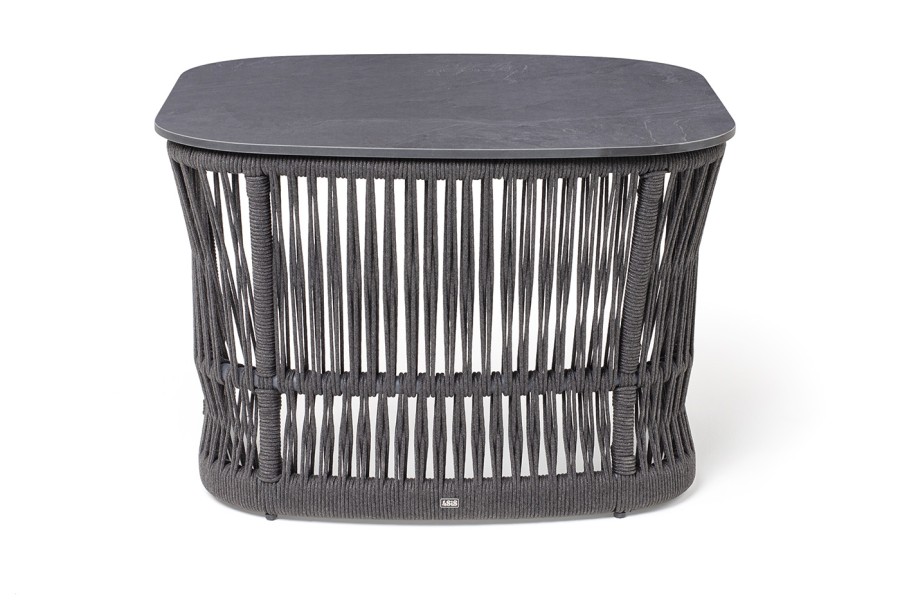 Журнальный стол Лугано из HPL, серый гранит 4sis