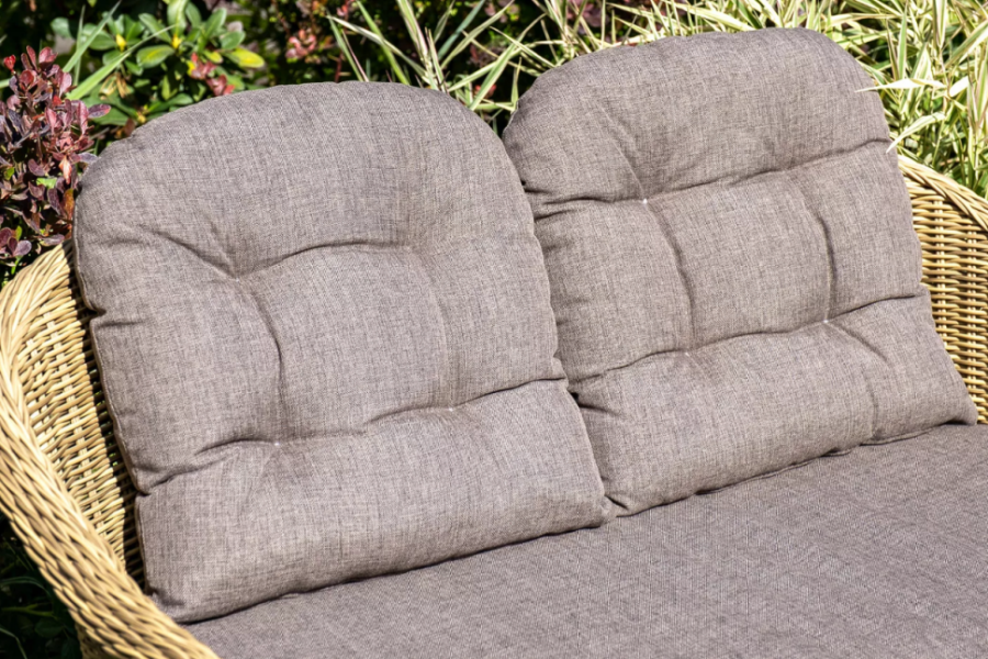 Двухместный диван Равенна соломенный 4sis