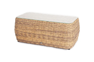 Журнальный столик Кальяри из искусственного ротанга гиацинт 4sis