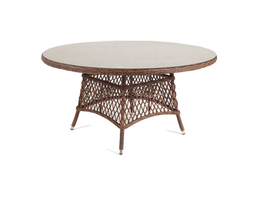 Стол из искусственного ротанга 150 Эспрессо Brown 4sis