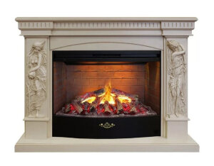 3D-электрокамин Diva 33 WT с очагом Firestar 33 3D Garden 3D-электрокамин Diva 33 WT с очагом Firestar 33 3D Garden