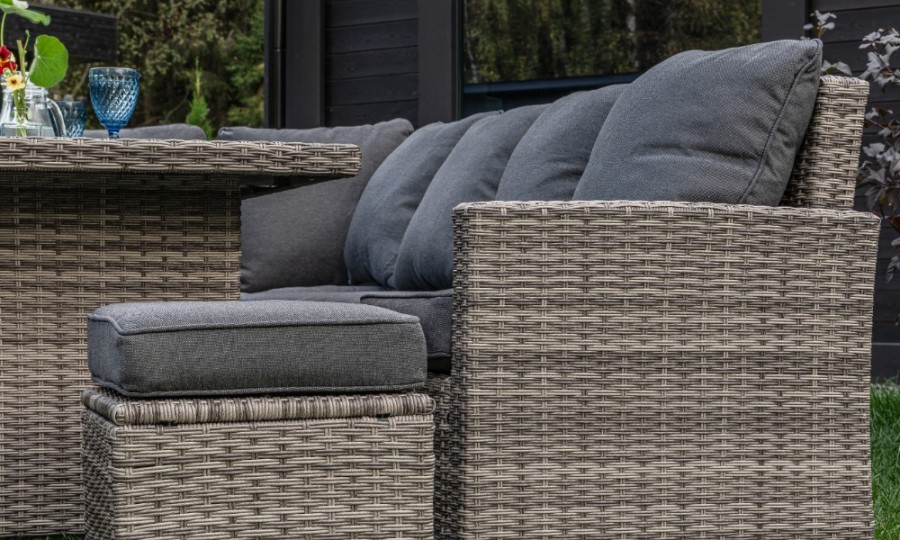 Угловой комплект ZORRO PLUS DOUBLE серый Royal Family