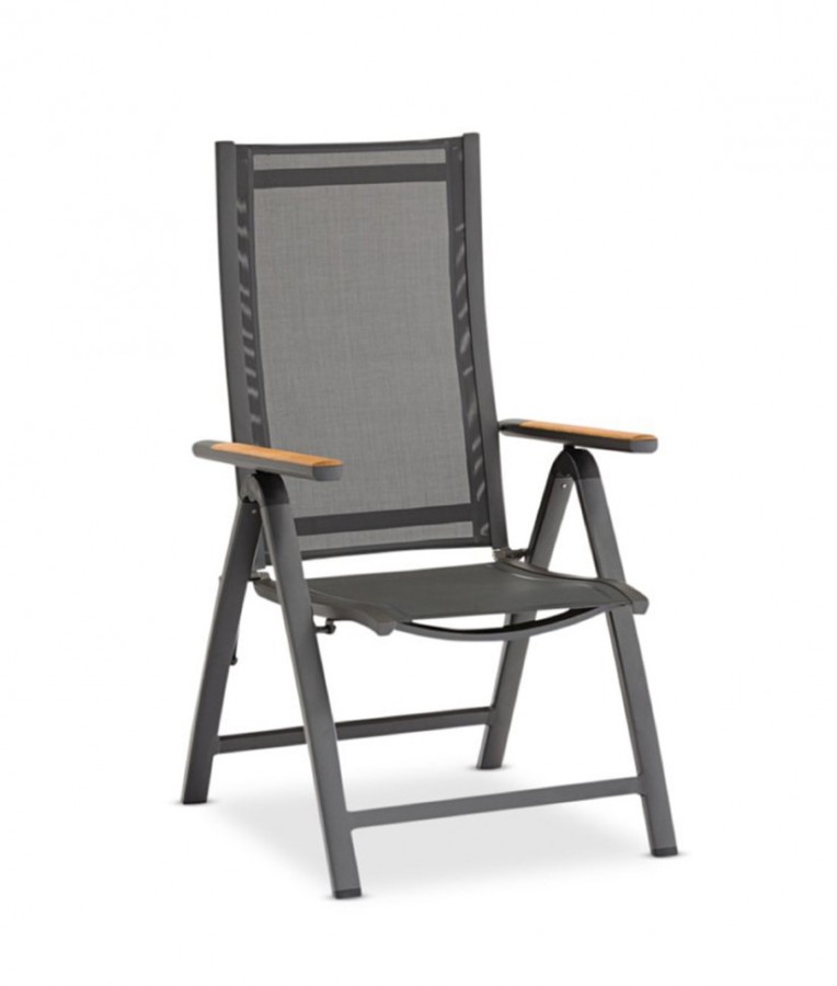 Комплект обеденной мебели Lyon-Andy 280A+10R антрацит Brafab