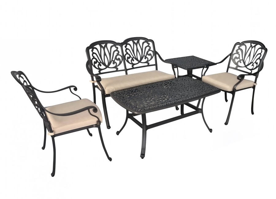 Комплект мебели из литого алюминия Valeria Кит Маркет