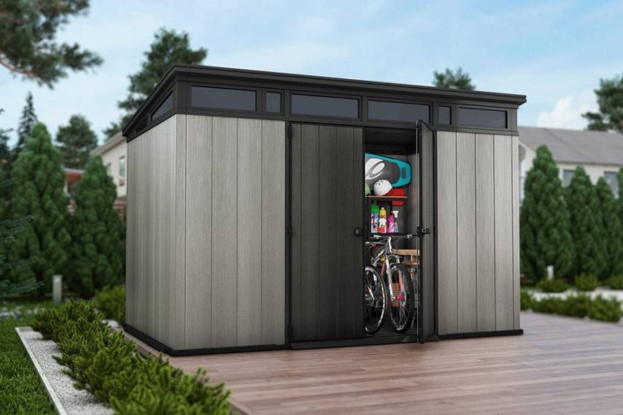 Пластиковый сарай Artisan 11x7 фута Keter