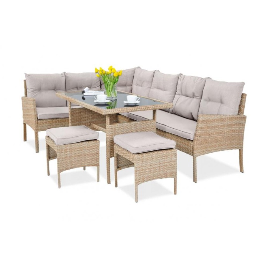 Комплект плетеной мебели AFM-107B Beige Афина