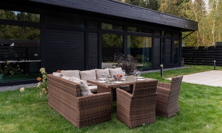 Угловой комплект ZORRO PLUS DOUBLE коричневый Royal Family