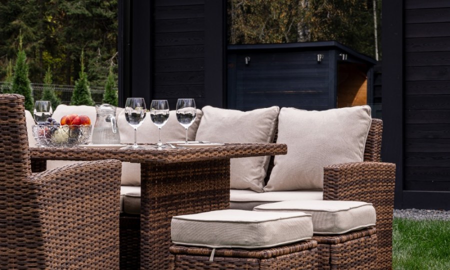 Угловой комплект ZORRO PLUS DOUBLE коричневый Royal Family