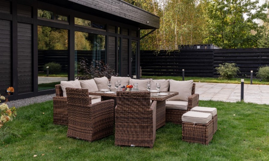 Угловой комплект ZORRO PLUS DOUBLE коричневый Royal Family