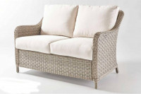 Диван 2-х местный из искусственного ротанга Кефалония Rotang Lux