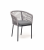 Плетеный стул из роупа Марсель светло-серый 4sis