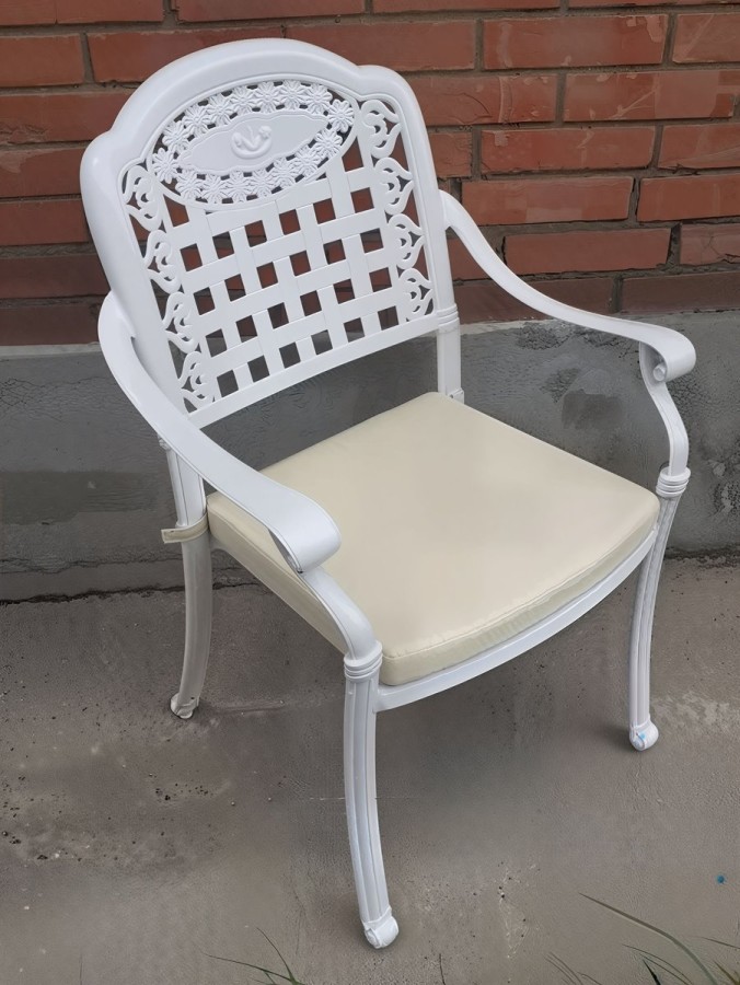 Мебель из литого алюминия Vienna 4 White Кит Маркет