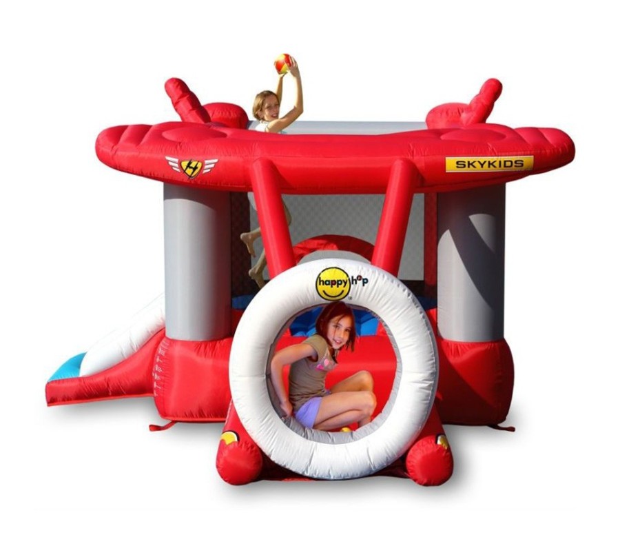 Батут Аэроплан Happy Hop